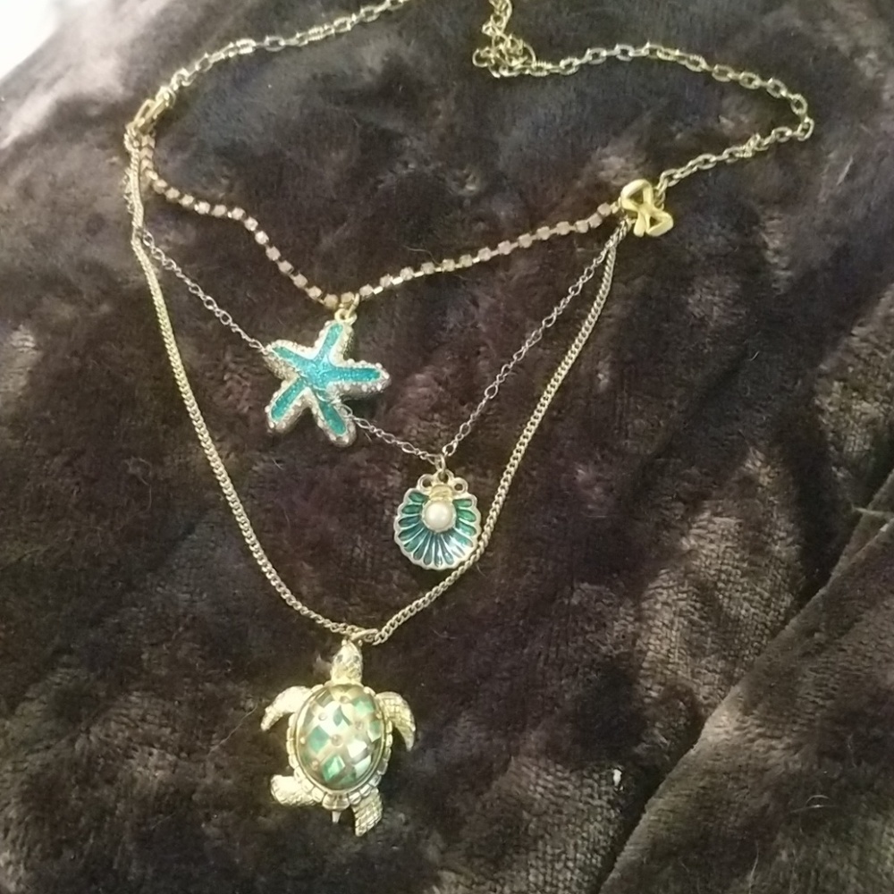 Betsey Johnson Sea Turtle Necklace